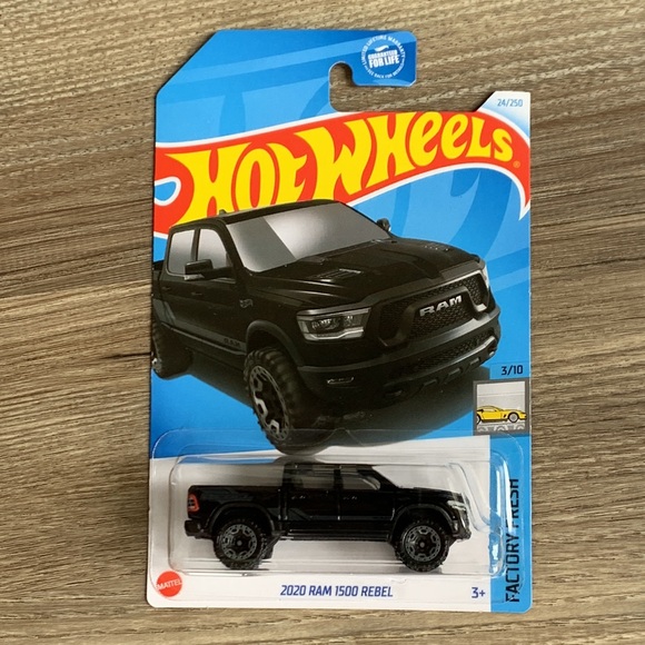 Hot Wheels Truck 2020 Ram 1500 Rebel Hotwheels Mattel Factory Fresh 2024 - Picture 5 of 5